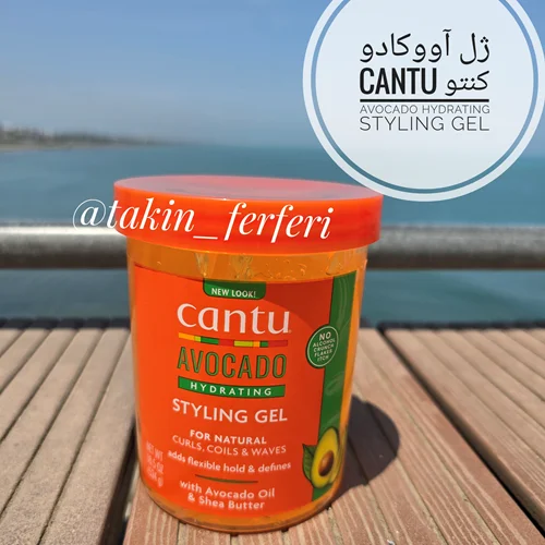ژل آووکادو کنتو Cantu Avocado Hydrating Styling Gel