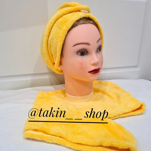 کلاه حمام حوله ای