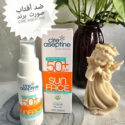 کرم ضد آفتاب صورت برند Cire aseptine