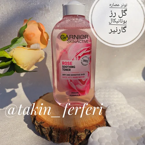 تونر عصاره گل رز بوتانیکال گارنیر
