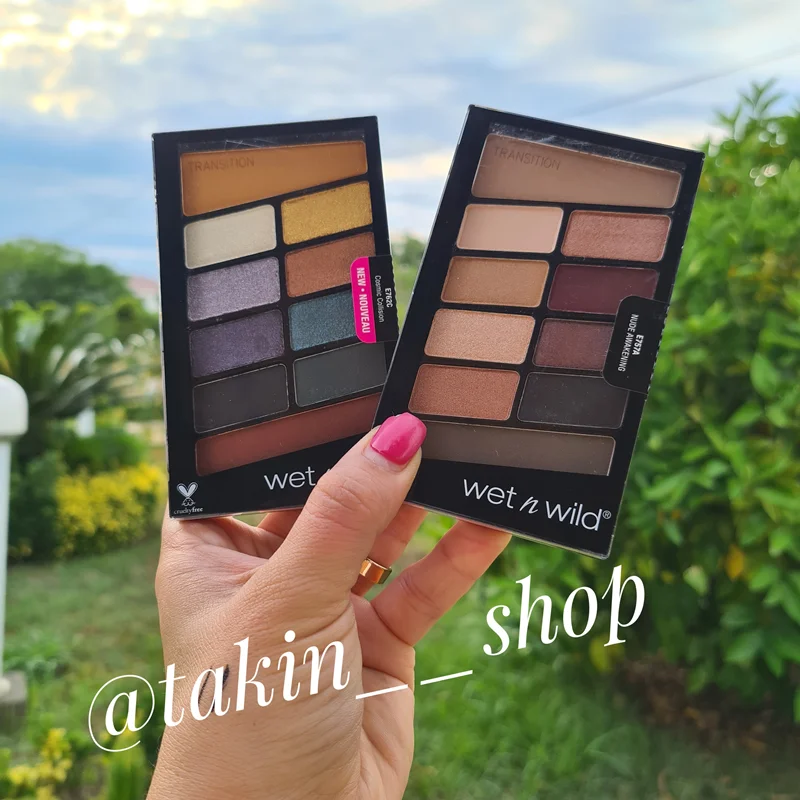 پالت سایه ده رنگ کالر آیکون وت اند وایلد wet n wild